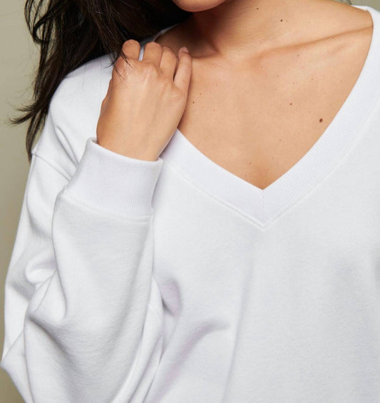 Nation Ltd - Wyatt Oversized V-neck Top