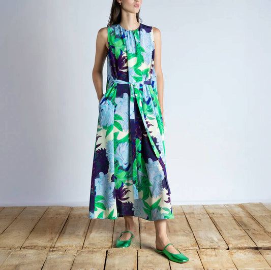 Psophia - Floral Tie Dress