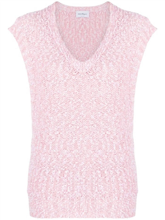 Salvatore Ferragamo - Women's Knitted Bouclé Top