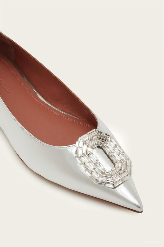 Amina Muaddi - Women's Camelia Flat