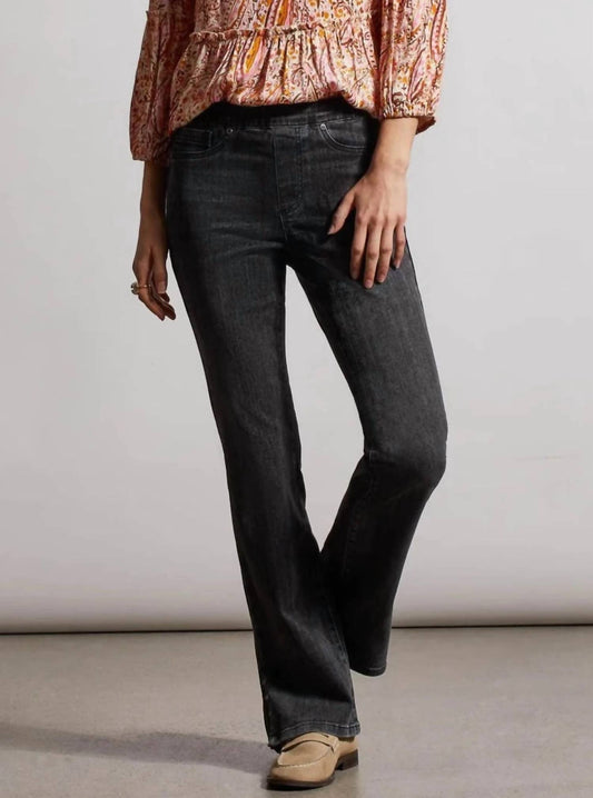 Tribal - Audrey Pull On Microflare Jeans