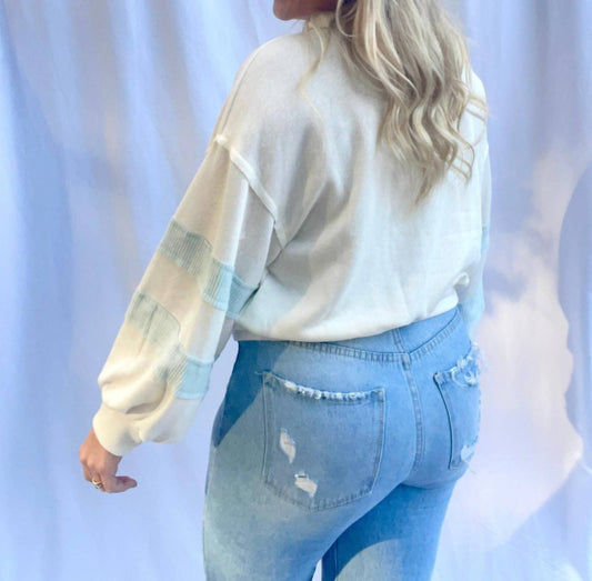 Le Lis - Blue Surf Pullover