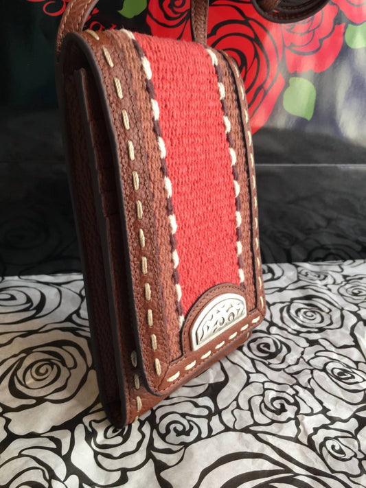 Brighton - Bourbon Dakota Stripes Phone Organizer Bag