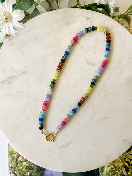 Treasure Jewels - Women's Rainbow Necklace