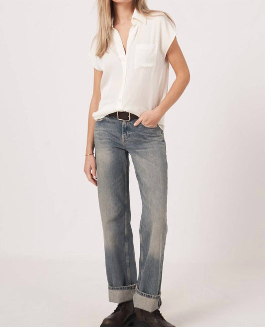 Repeat Cashmere - Silk Top With Pocket