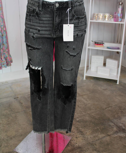 Cello - Skater Slim Boyfriend Jeans