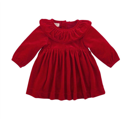 Mudpie - Girl's Velvet Dress