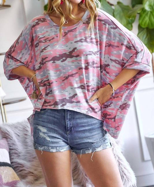 Camouflage Loose Tee