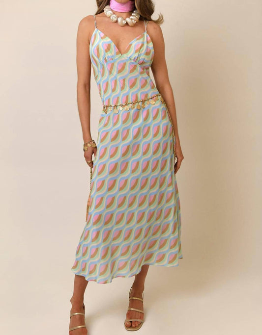 Rixo - Palermo Silk Midi Dress