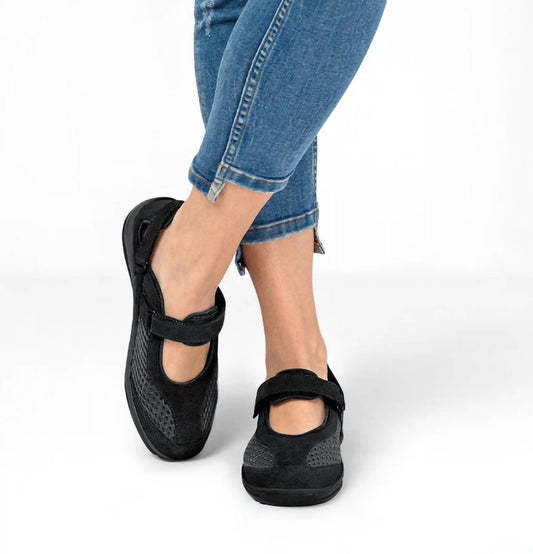 Orthofeet - WOMEN'S SANIBEL MARY JANE SHOES - XXW WIDTH