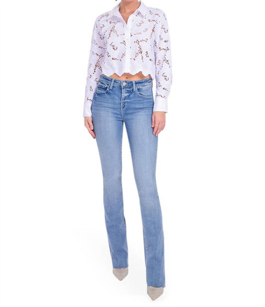 L'Agence - Ruth Straight-Leg Jean