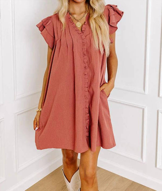 Entro - Ruffle Dress