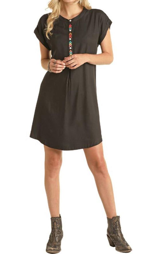 Panhandle - Cap Sleeve Popover Dress