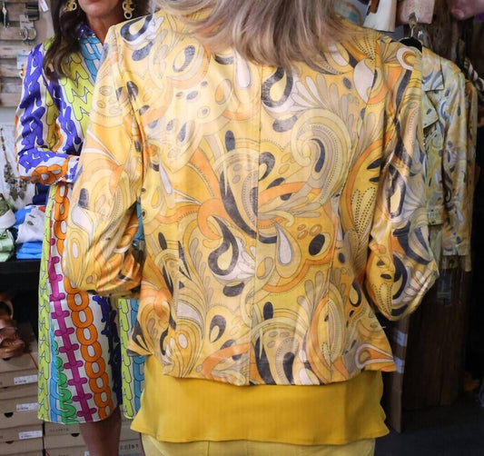 Insight - Print Vegan Leather Jacket