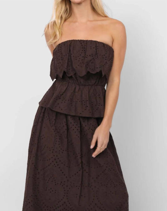 Sadie & Sage - Double Vision Peplum Top