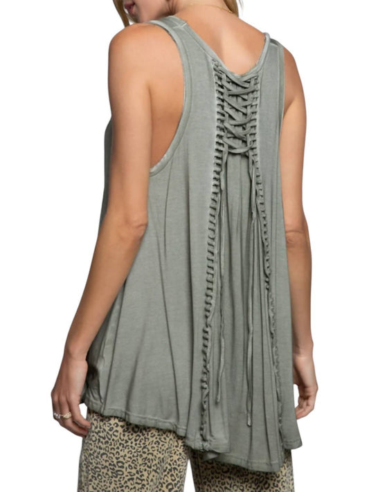 Pol - Babydoll with Smocked Details Top