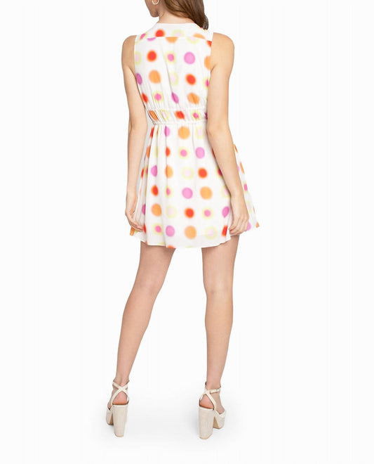 Nicole Miller - Radiant Aura Silk Mini Dress
