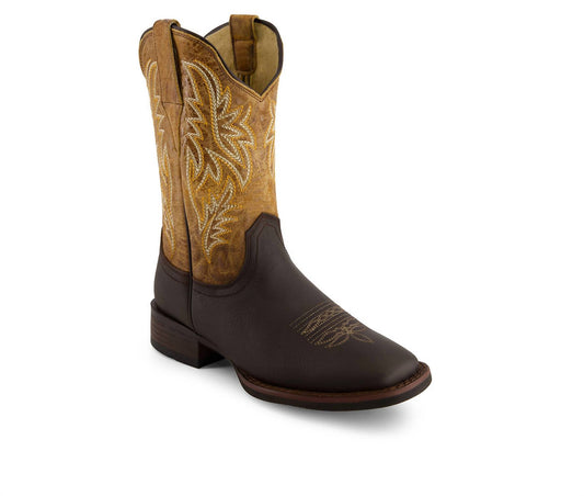 Forastero - Men's Bicolor Leather Cowboy Boots