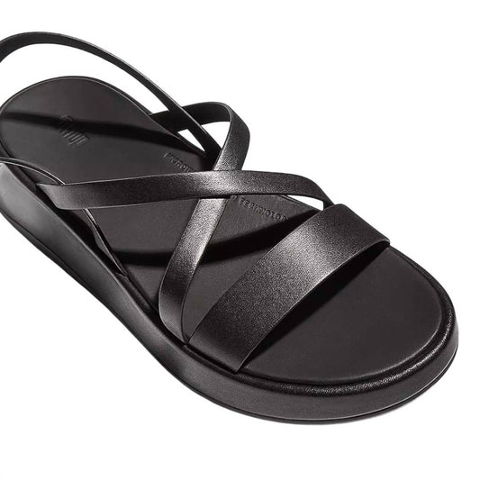 Fitflop - Women's F-mode Leather Strappy Back-strap Sandals