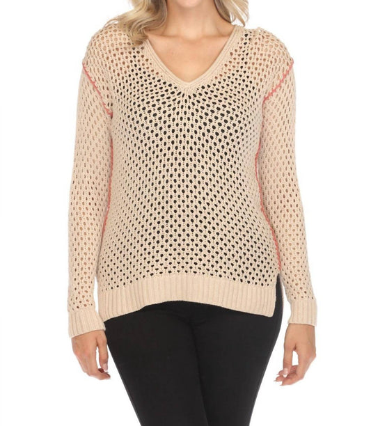 Johnny Was - Theresa Crochet Sweater Top