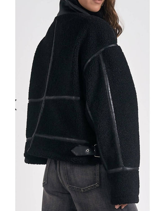 Elan - Bomber Sherpa Jacket