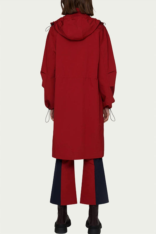 EDITH HOODED LAYERED SHELL PARKA