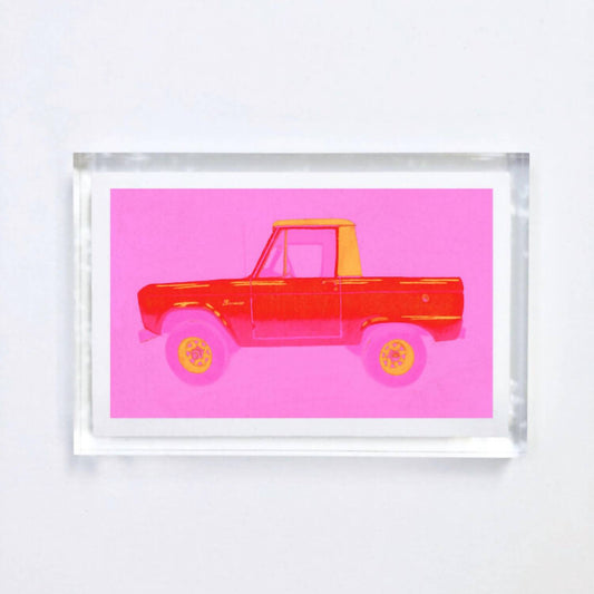 Kelsey Livingston - Bronco Print Acrylic Frame