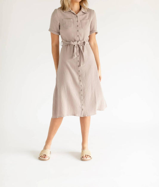 Inherit Clothing Company - Essential Gauze Shirt Dress