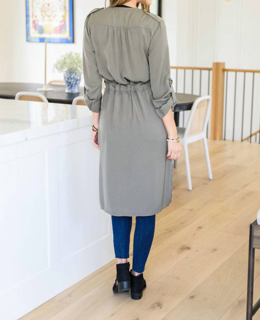 Mittoshop - First Day of Fall Trench Coat Jacket