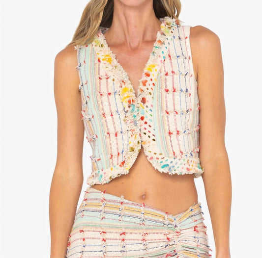 Jbq - Leona Cropped Vest