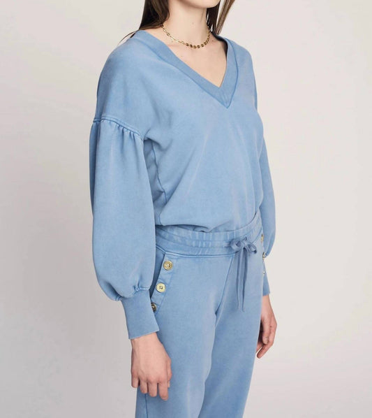 Derek Lam 10 Crosby - Edie V-neck Sweatshirt