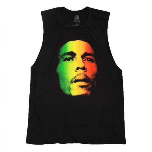 Bob Marley - Men's Rasta Portrait Tank Top