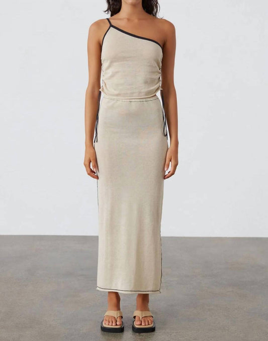 Zulu & Zephyr - Contrast Maxi Skirt