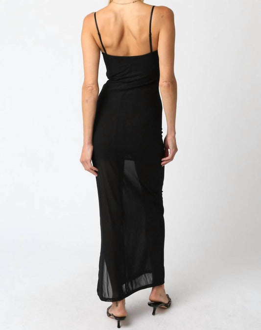 Olivaceous - Noelle Mesh Dress