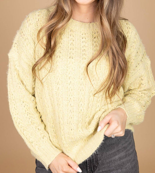 Lumiere - Maisey Detailed Knit Sweater
