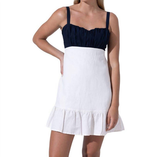 Lusana - Reece Linen Mini Dress