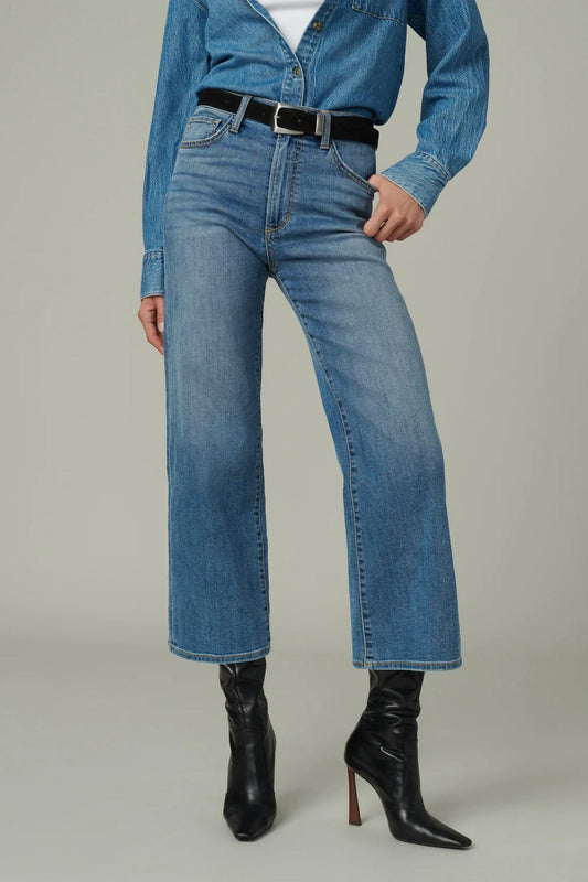 Joe'S Jeans - Blake High Rise Wide Leg Crop Jeans