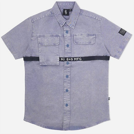 8&9Mfg - Men's Strapped Up Button Up Shirt