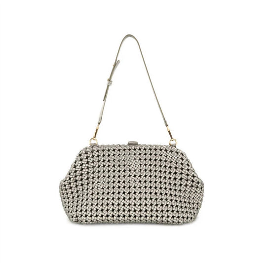 Bc Handbags - Women's Braided Weave Clutch Bag