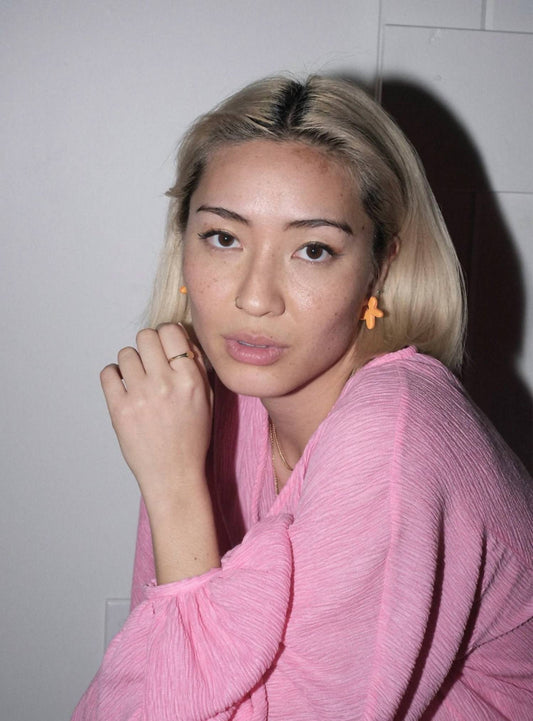 Binky And Lulu - Women's Citrus Floret Earrings