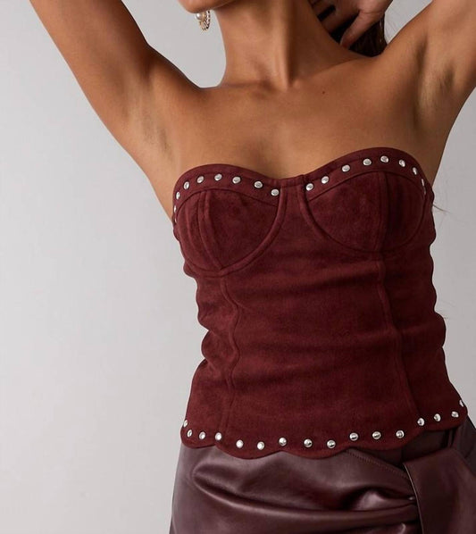 Sky To Moon - Faded Tube Top