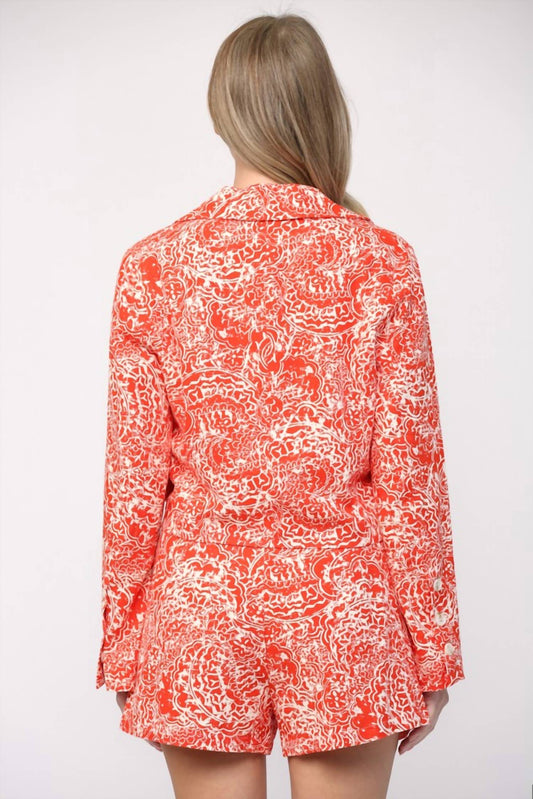 Fate By Lfd - Abstract Print Blazer