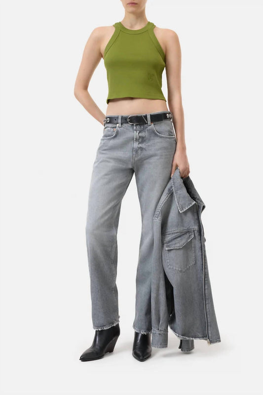 Closed - Cropped Racer Tank