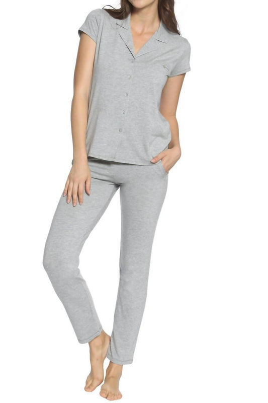 Twelve Eighty Eight - Brenda Short Sleeve Pajama Set