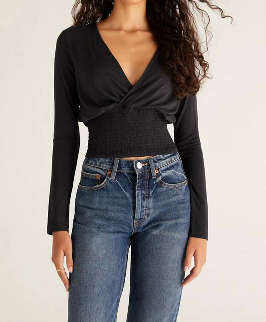 Z Supply - Eliana Smocked Top