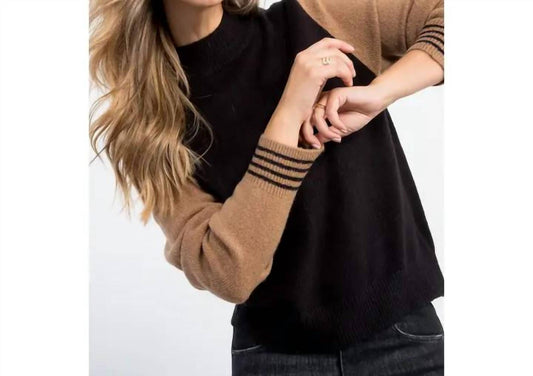 Thml - Colorblock Long Sleeve Sweater