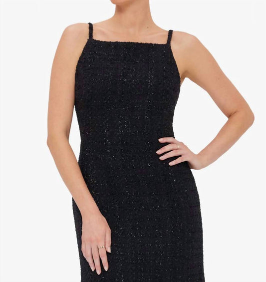 Leo Lin - Regina Tweed Midi Dress