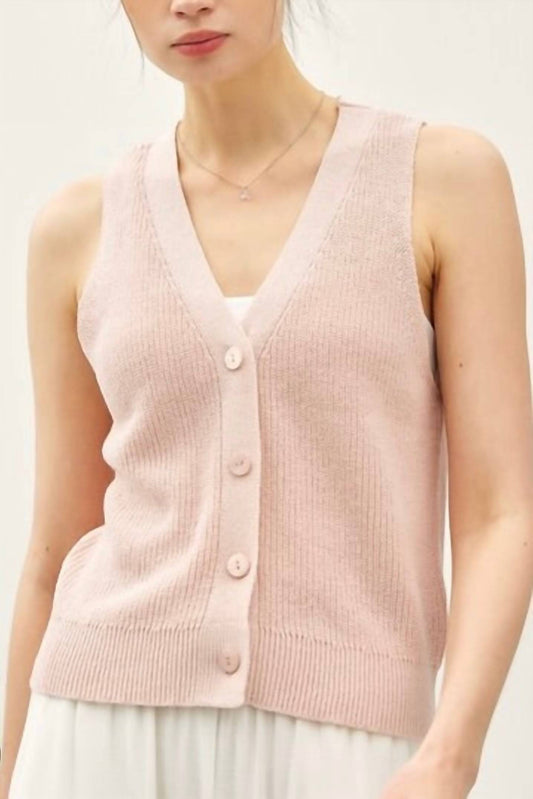 Be Cool - Melanie V Neck Vest