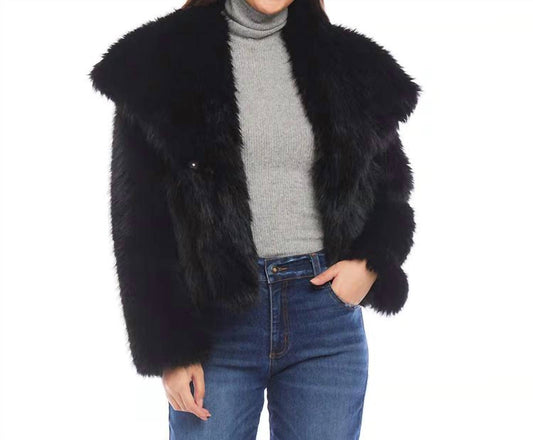 Karen Kane - Flanna Faux Fur Coat
