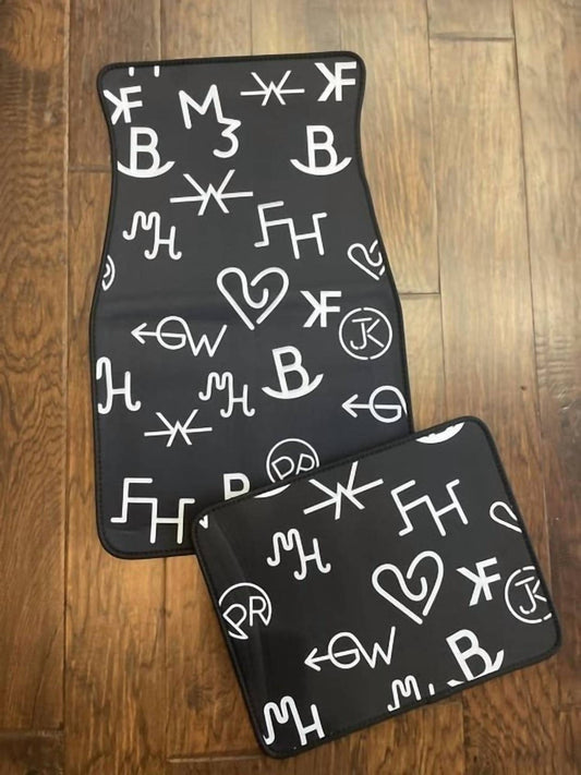 Gg Western - Car Floor Mat Set